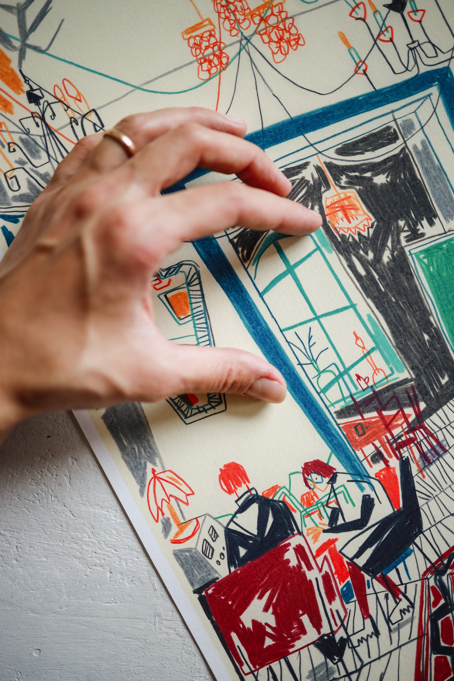 Authentic Armenian interior at Mirzoyan Library