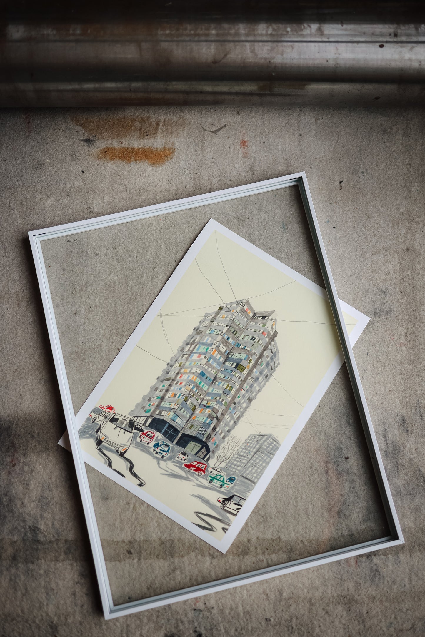 Khrushchyovka building in Nork District, Yerevan, Armenia