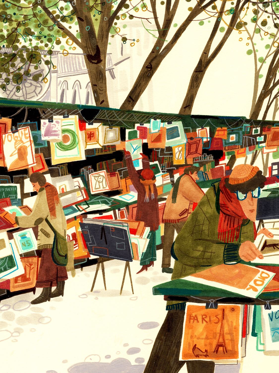 Les Bouquinistes’ Treasures