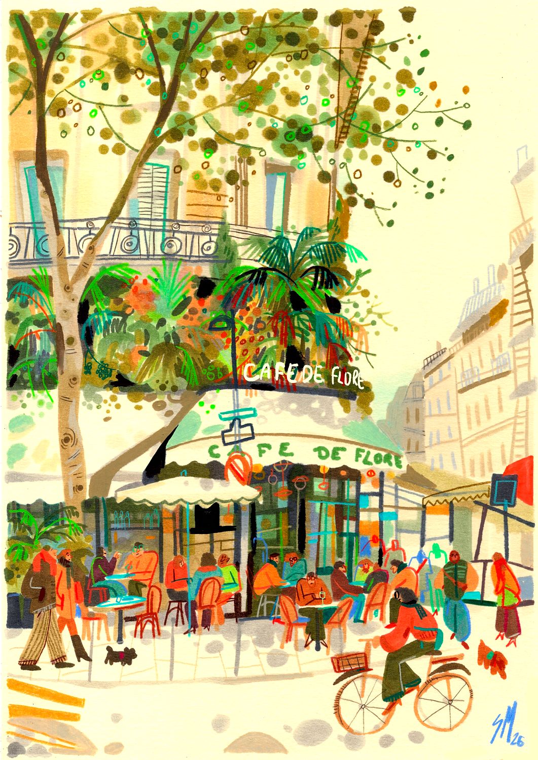 Botanical Street, Café de Fleur